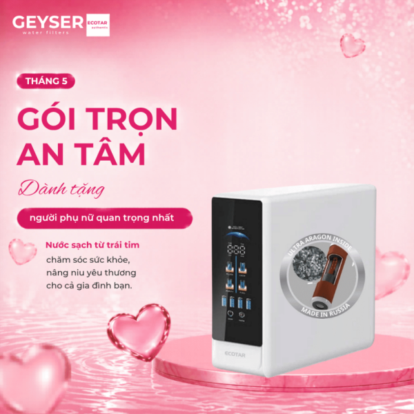 Máy lọc nước chuẩn khoáng Ecotar 9 LUX ROMIX