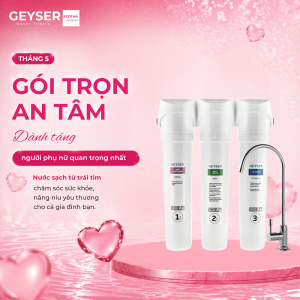 Máy lọc nước chuẩn khoáng Geyser Ecotar 9 Smart