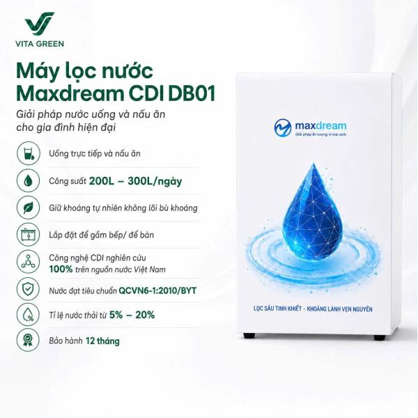 Máy lọc nước Maxdream CDI DB01