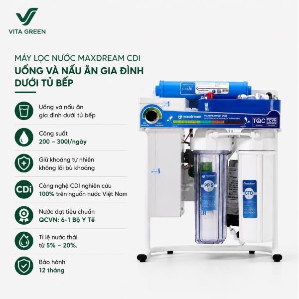 Máy lọc nước Maxdream CDI DG01