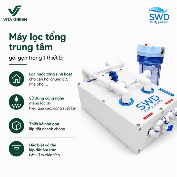 Máy lọc nước tổng sinh hoạt F3000AC